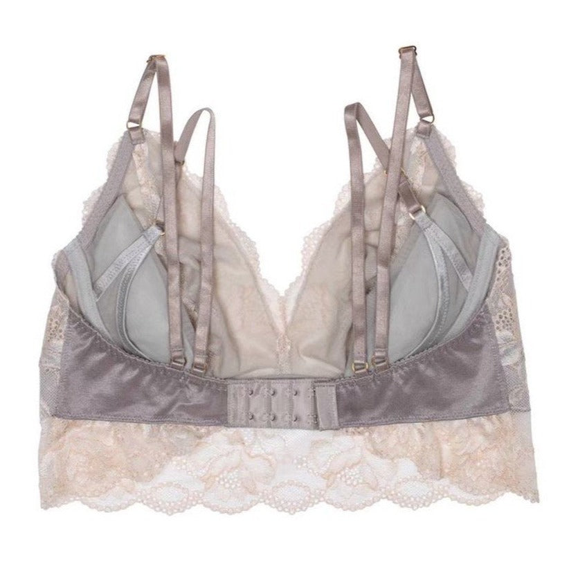 FINAL FORM ナイトブラ ブラジャー&ショーツセット (パッド付き) / A set of night brassiere & underpants